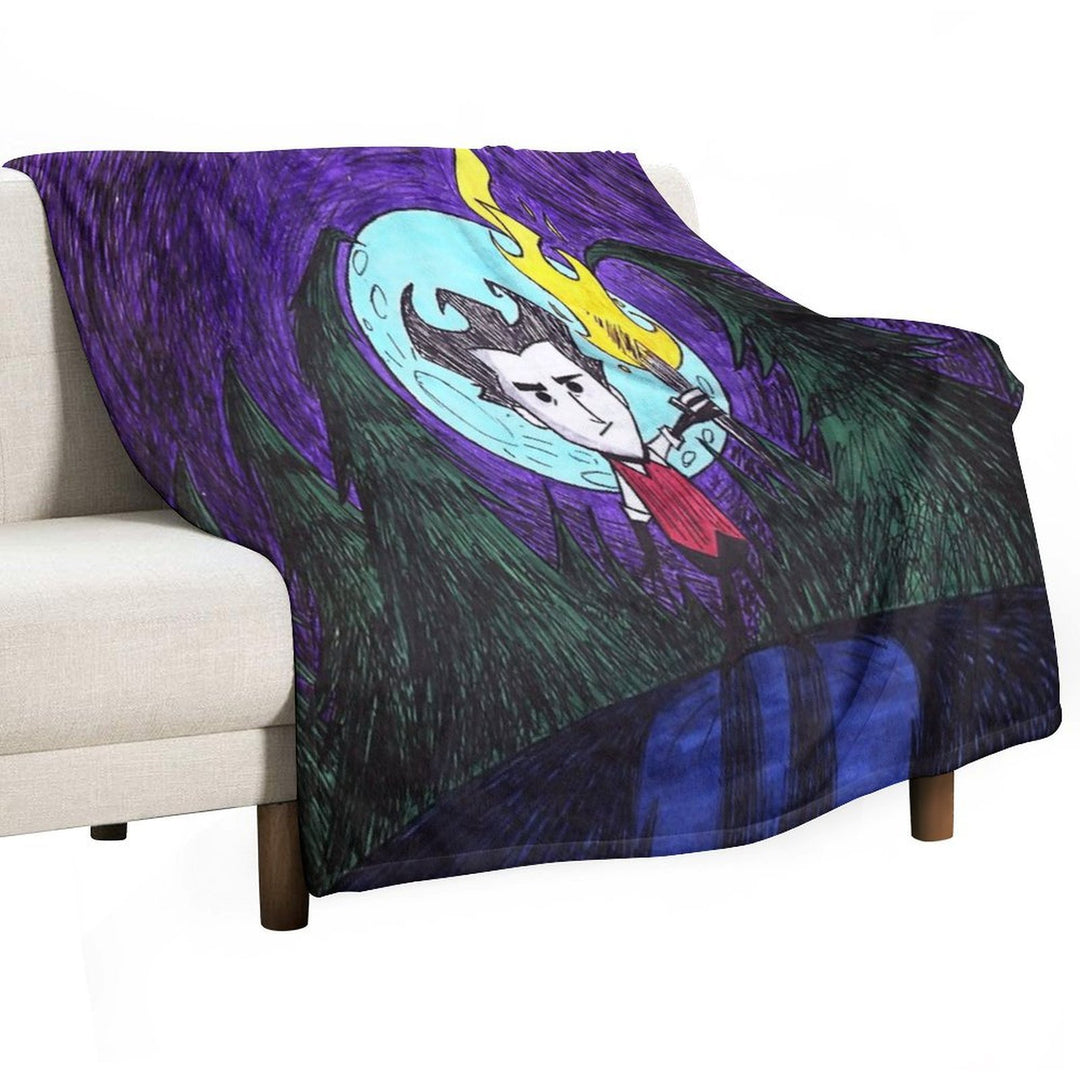 Don't Starve Eco-conscious Throw Blanket