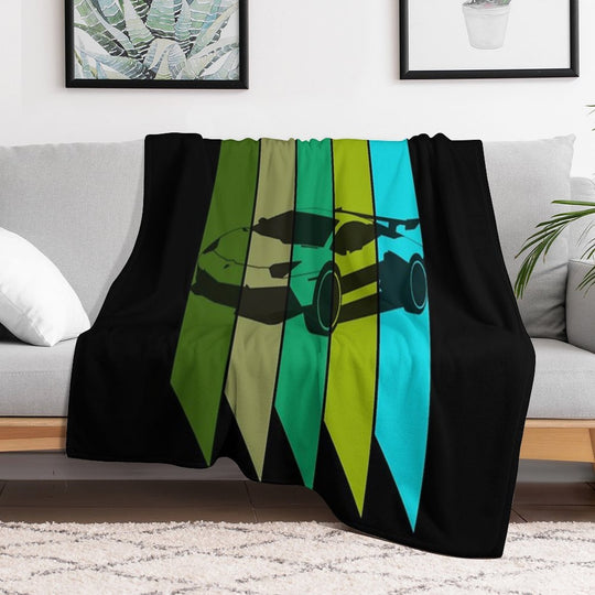 I Love My Lamborghini Wrinkle-free Throw Blanket