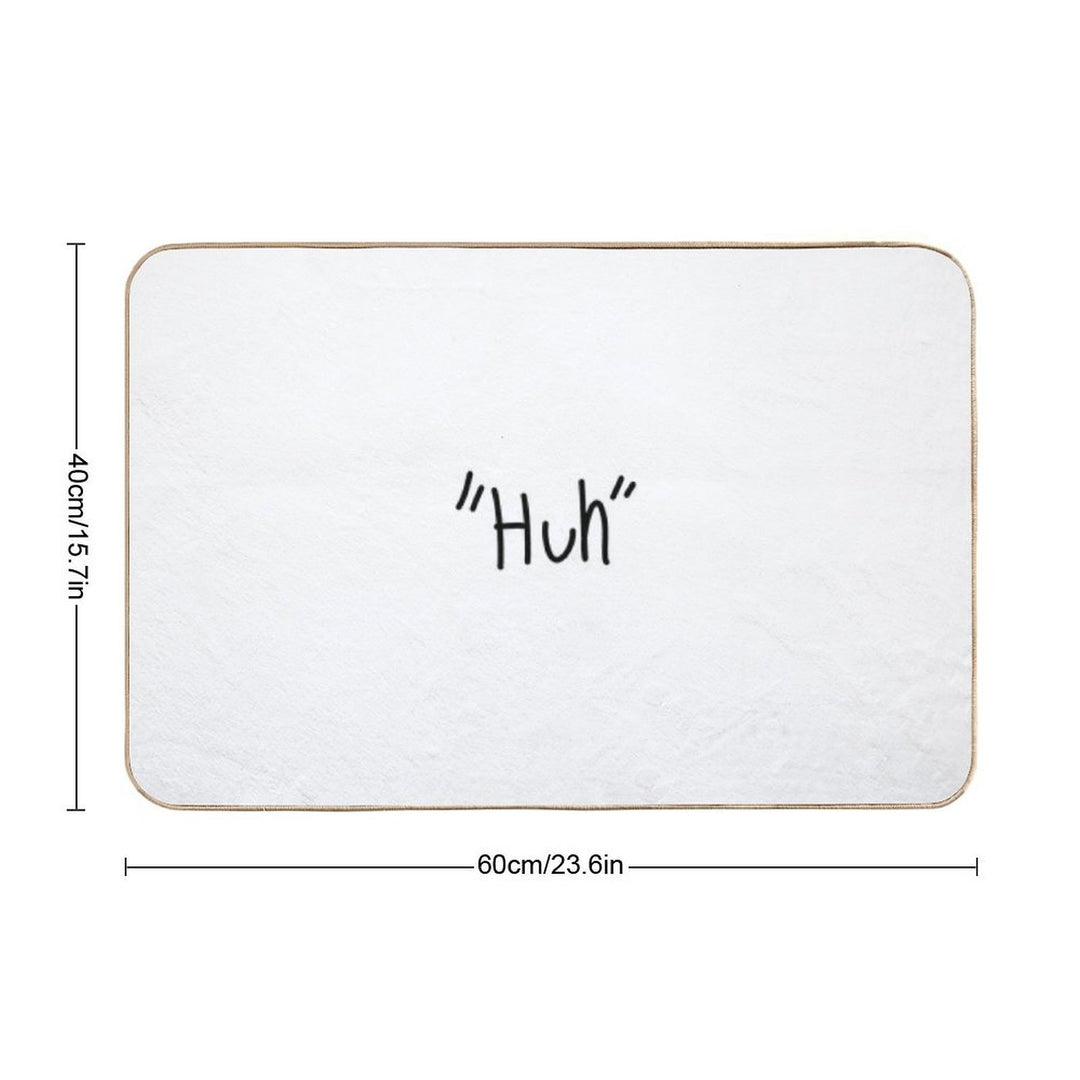 ''huh''  Easy Maintenance Bath Mat