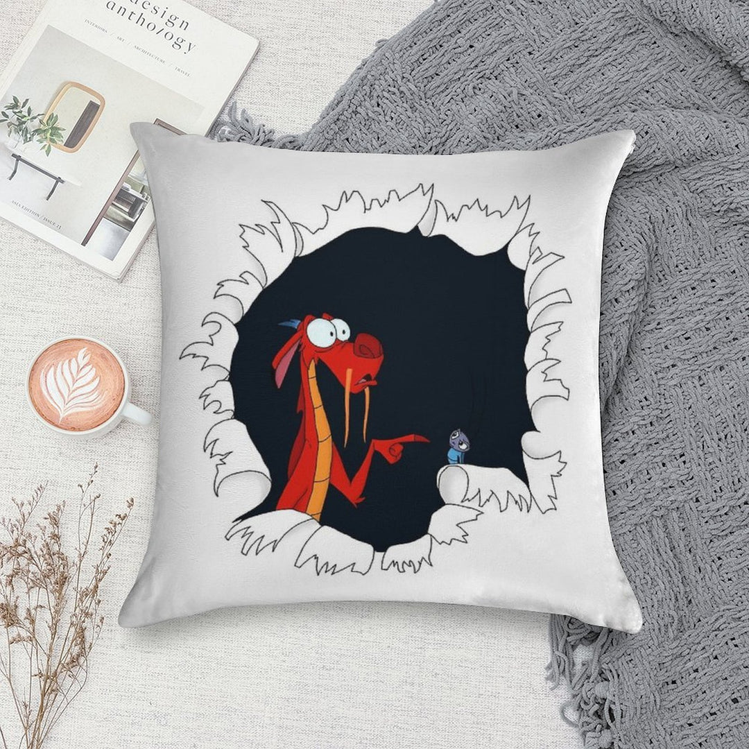 He Did It Soft Home Decor Throw Pillow