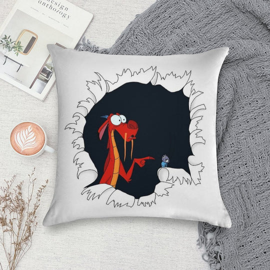 He Did It Soft Home Decor Throw Pillow