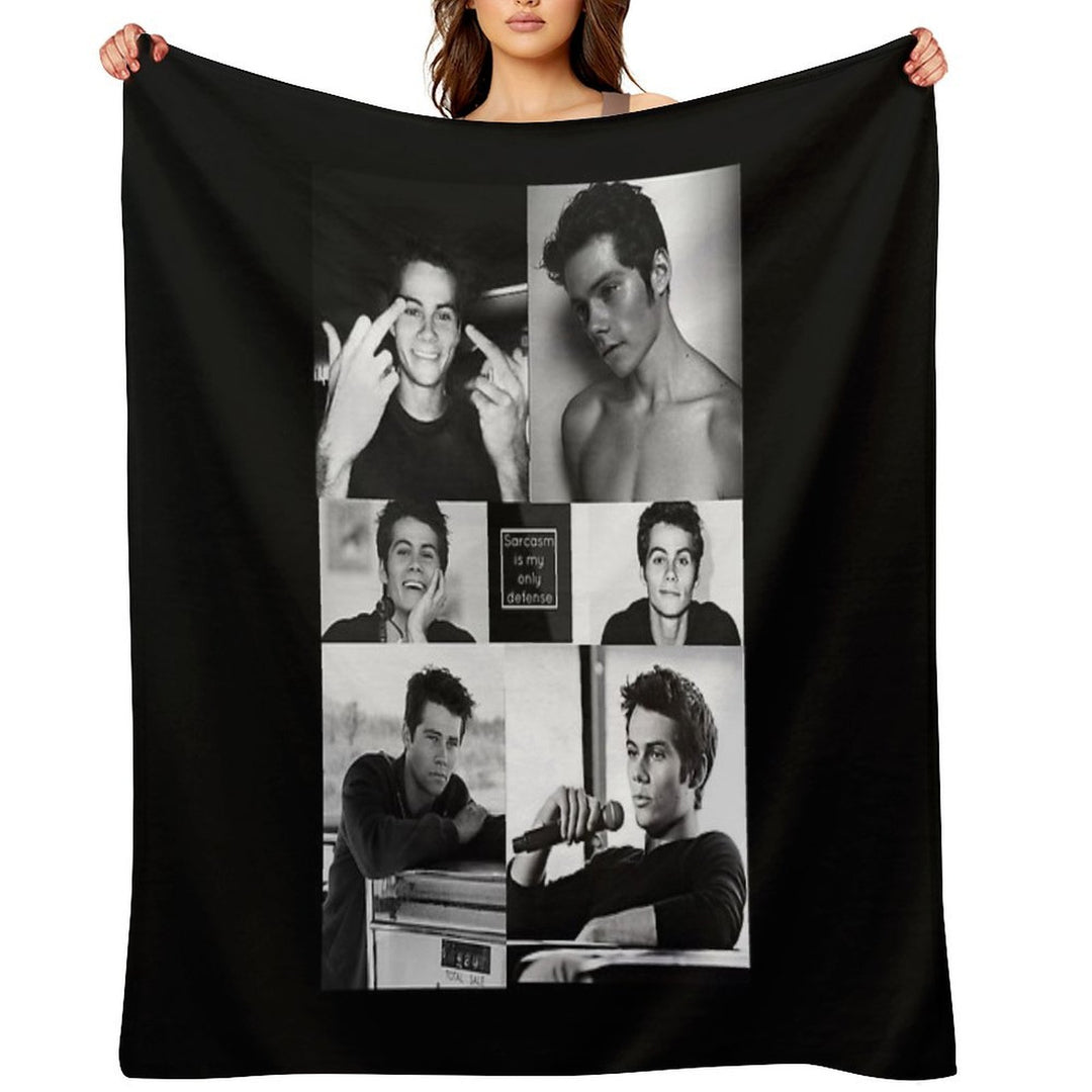 Dylan O'Brien All-season Throw Blanket