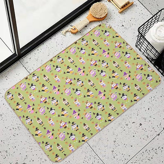 Halloween Day  Dirt-Trapping Bath Mat