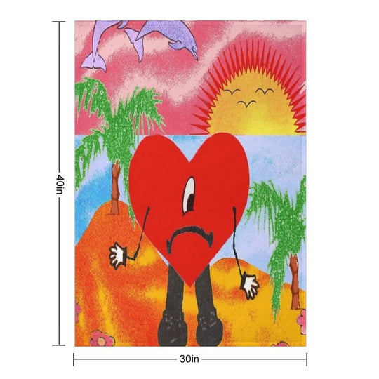 Un Verano Sin Ti Album Versatility Throw Blanket