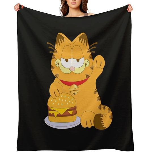 Lucky Garfield Multi-functional Throw Blanket