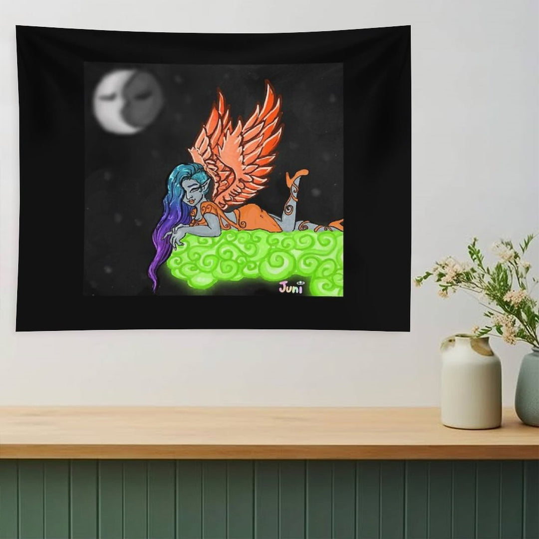 Space Angel Living in The Clouds Tapestry