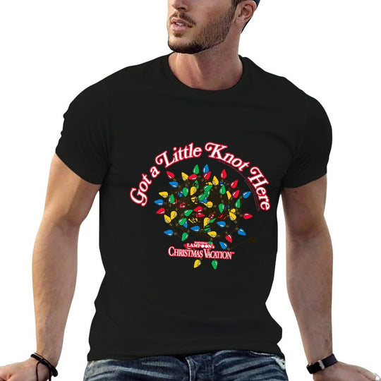 Christmas Vacation Got A Little Knot Here Funny Family Movie  Quick-drying T-Shirt