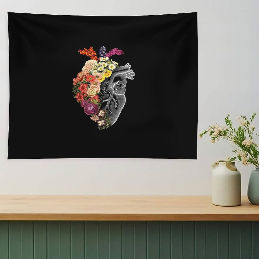 Flower Heart Spring by Tobe Fonseca Tapestry