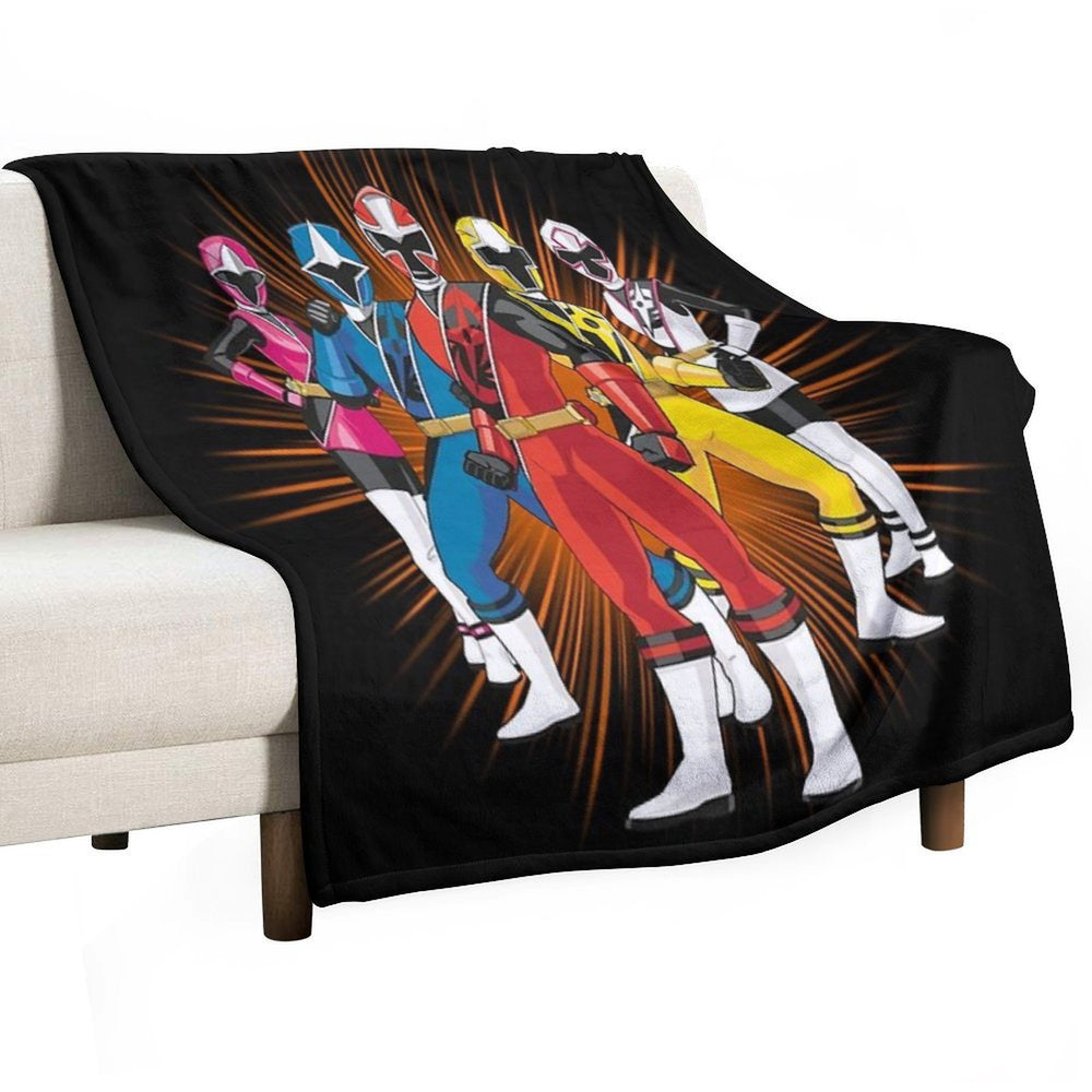 Ninja Ranger Shrink-resistant Throw Blanket