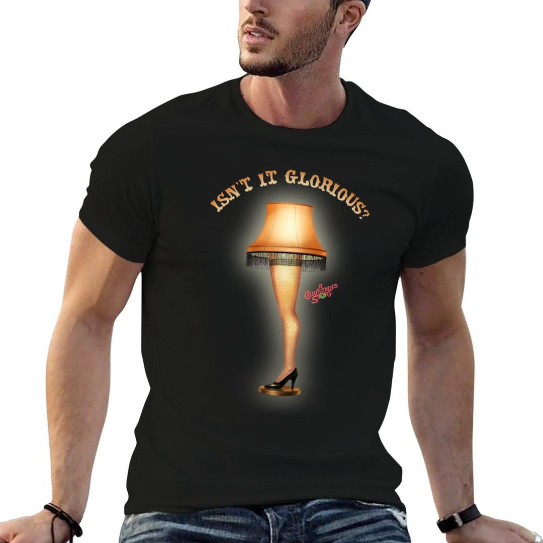 A Christmas Story Glowing Glorious Leg Lamp Funny Holiday Comfortable T-Shirt