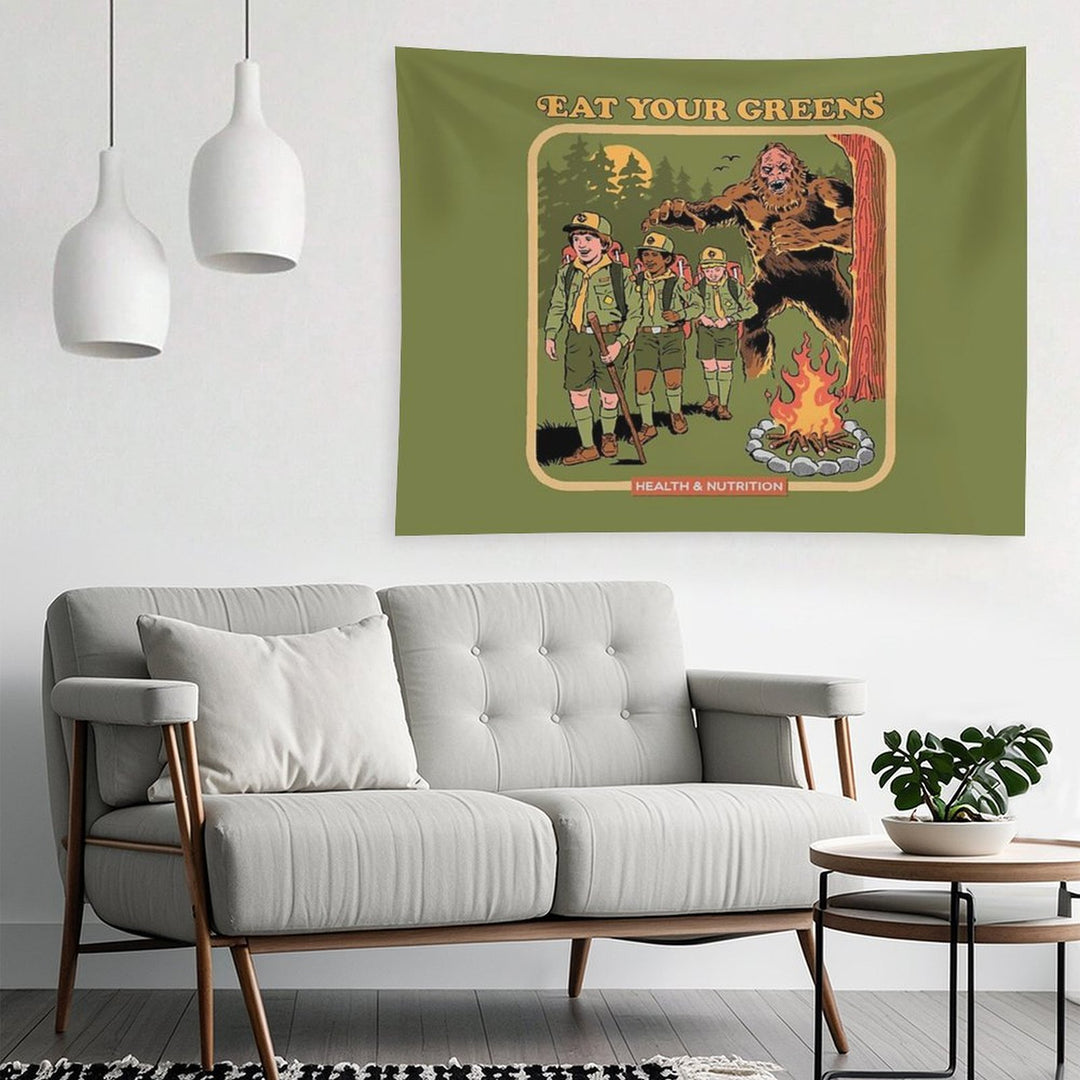 Eat Your Greens Tapestry