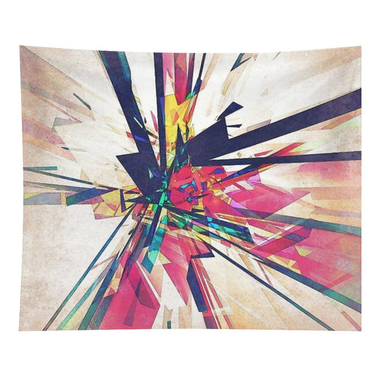 Abstract Geometry Tapestry