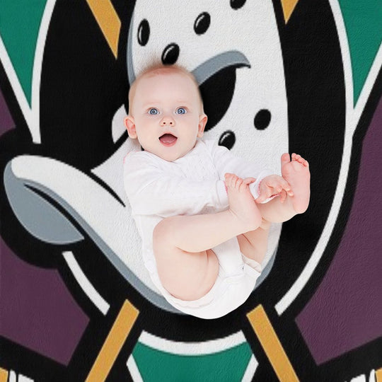Mighty Ducks Lightweight Throw Blanket