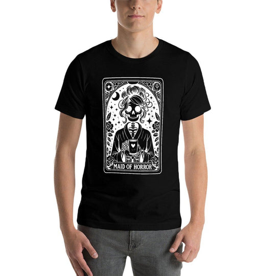 Maid Of Horror Tarot Card Bride Coven Gothic Bachelorette  Soft T-Shirt