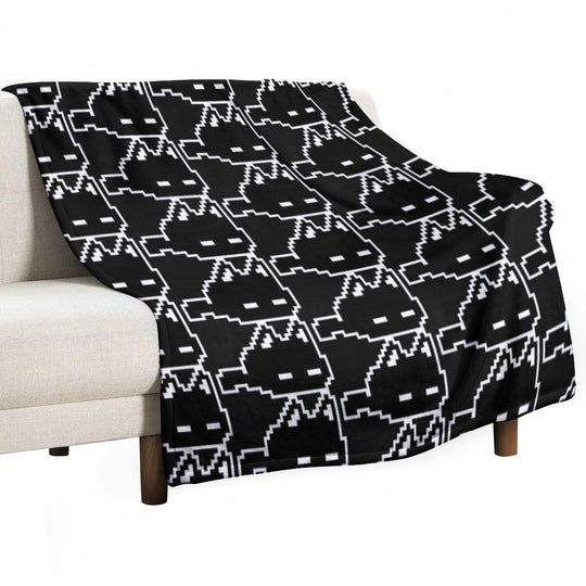 Omori Cat Mewo Sustainable Throw Blanket
