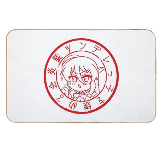 Shana Stamp  Stain-Proof Bath Mat