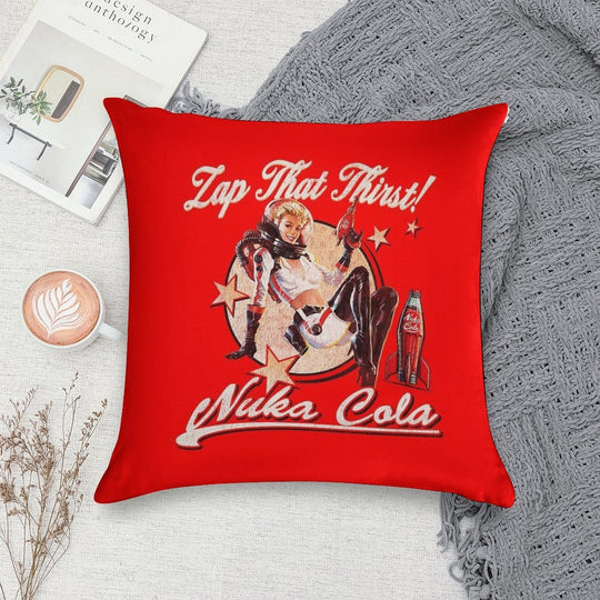 Nuka Pinup Girl Worn-Out Dks Soft Style Accent Throw Pillow