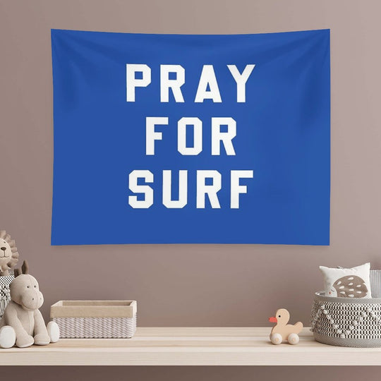 Pray for Surf - Blue Tapestry