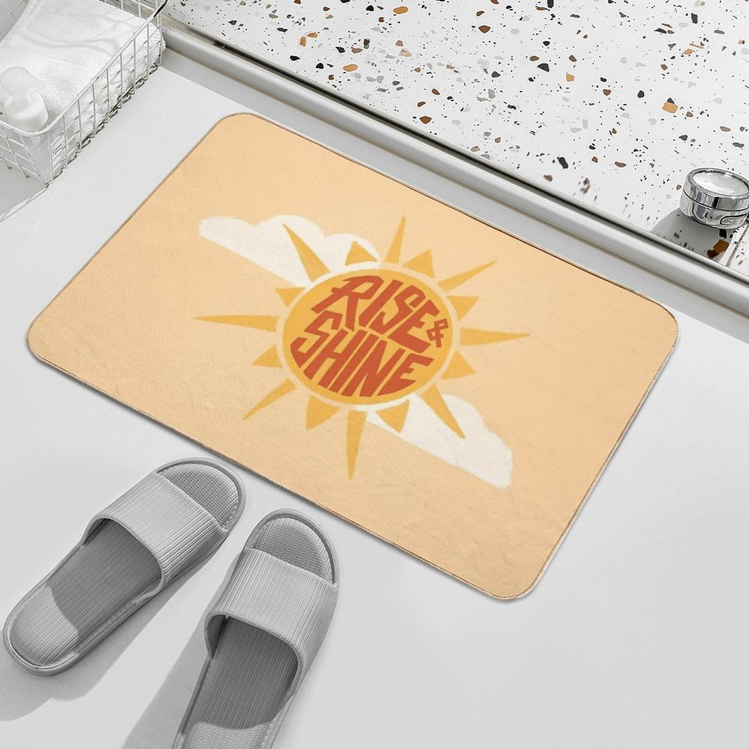 Rise And Shine  Eco-Friendly Bath Mat