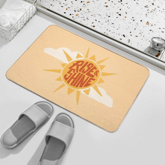 Rise And Shine  Eco-Friendly Bath Mat