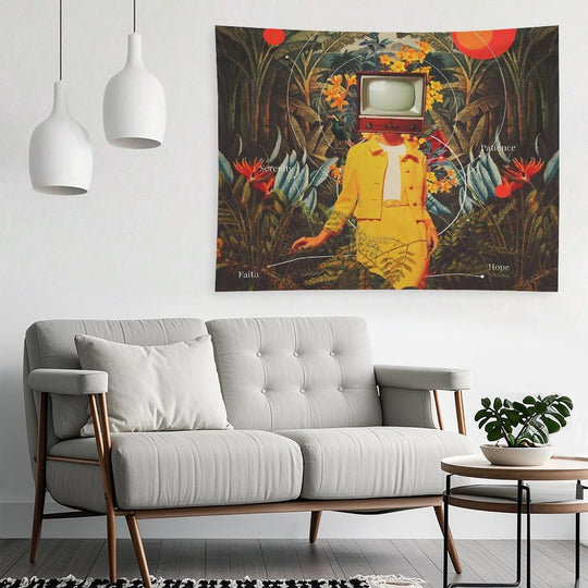 She Came from The Wilderness Tapestry