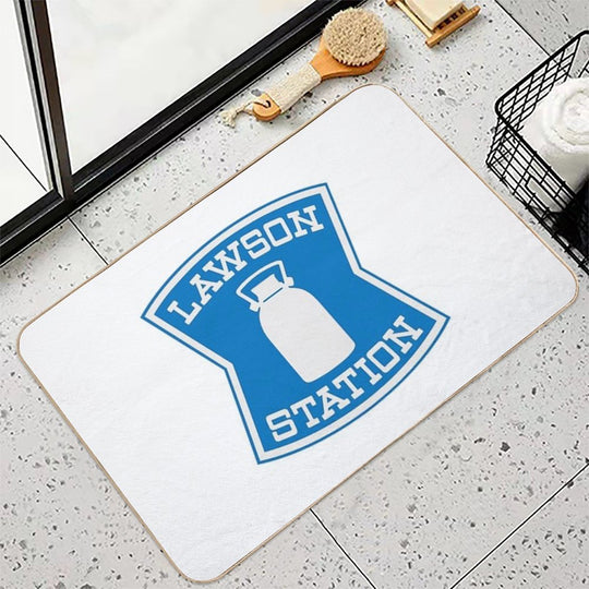 Lawson Station - Japanese Convenience Store  Odorless Bath Mat