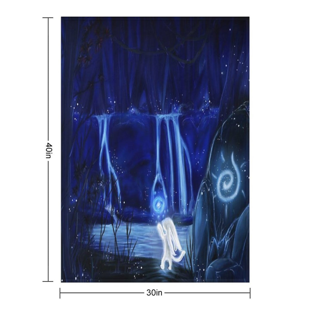 Ori And The Will of The Wisps Durable Throw Blanket