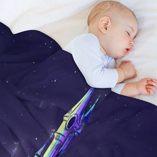 Magic Princess Fairytale Castle Kingdom Versatility Throw Blanket