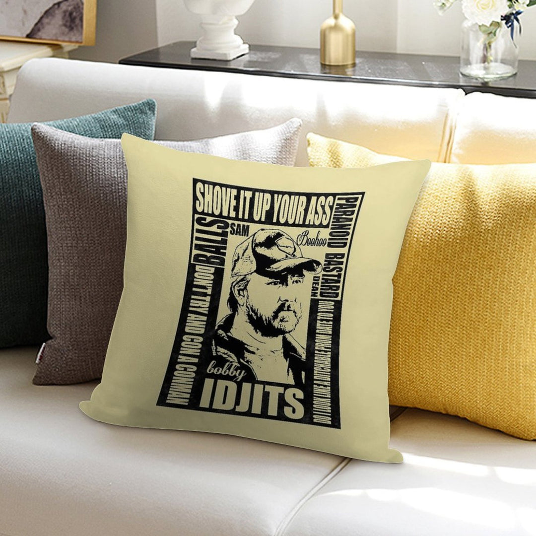 Spn Bobby Soft Home Decor Throw Pillow