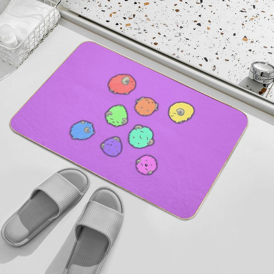 Rainbow Scapegoats  Long-Lasting Bath Mat