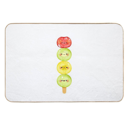 Tanghulu Lover  Fade-Resistant Bath Mat
