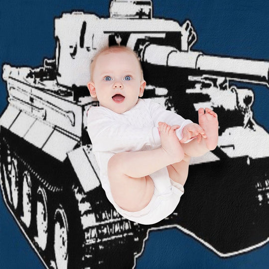 Tiger Tanks Ww2 Germany Durable Throw Blanket