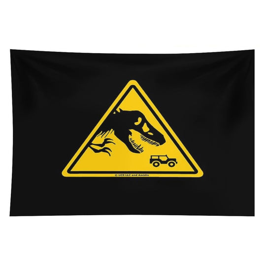 Jurassic Park Sign Tapestry