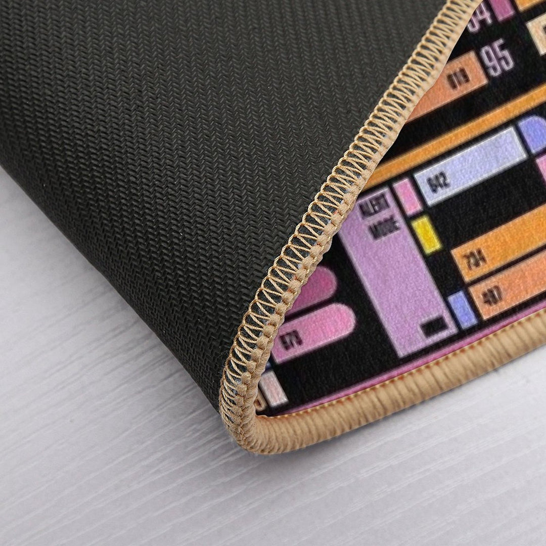 TNG Interface Space Future Control Panel  Dirt-Trapping Bath Mat