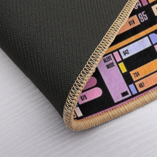 TNG Interface Space Future Control Panel  Dirt-Trapping Bath Mat