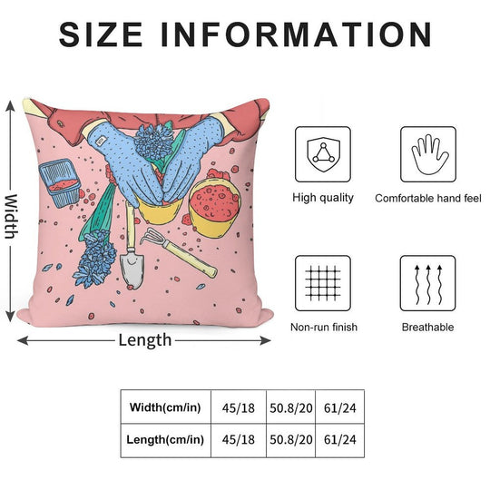 Reincarnation Soft Multiple Sizes Throw Pillow