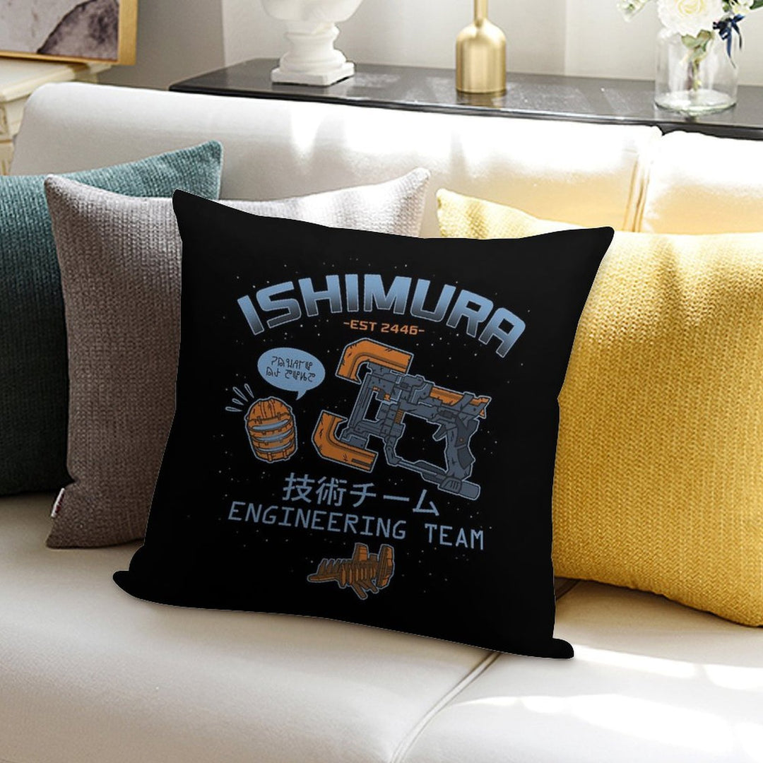 Ishimura Engineering Soft Home Decor Throw Pillow