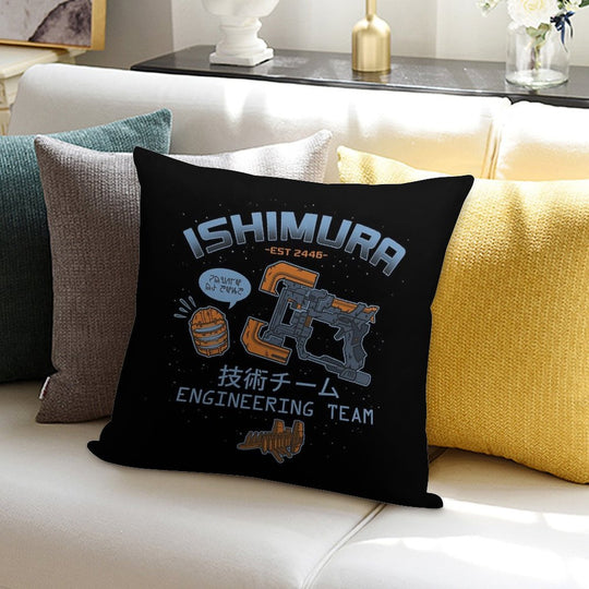 Ishimura Engineering Soft Home Decor Throw Pillow