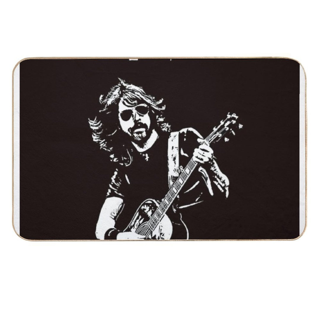 The Rock And Grohl Factory Concert Van Tour Merch Durable Bath Mat