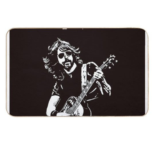 The Rock And Grohl Factory Concert Van Tour Merch Durable Bath Mat