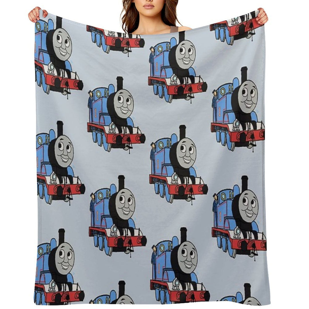 Thomas The Tank Engine Sustainable Throw Blanket