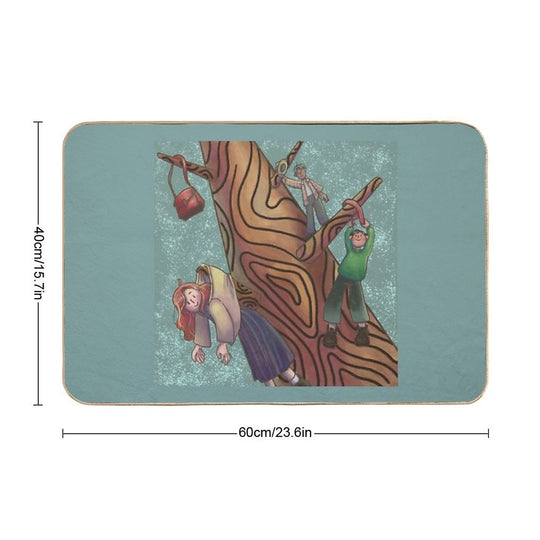 Winter Fun  Fade-Resistant Bath Mat