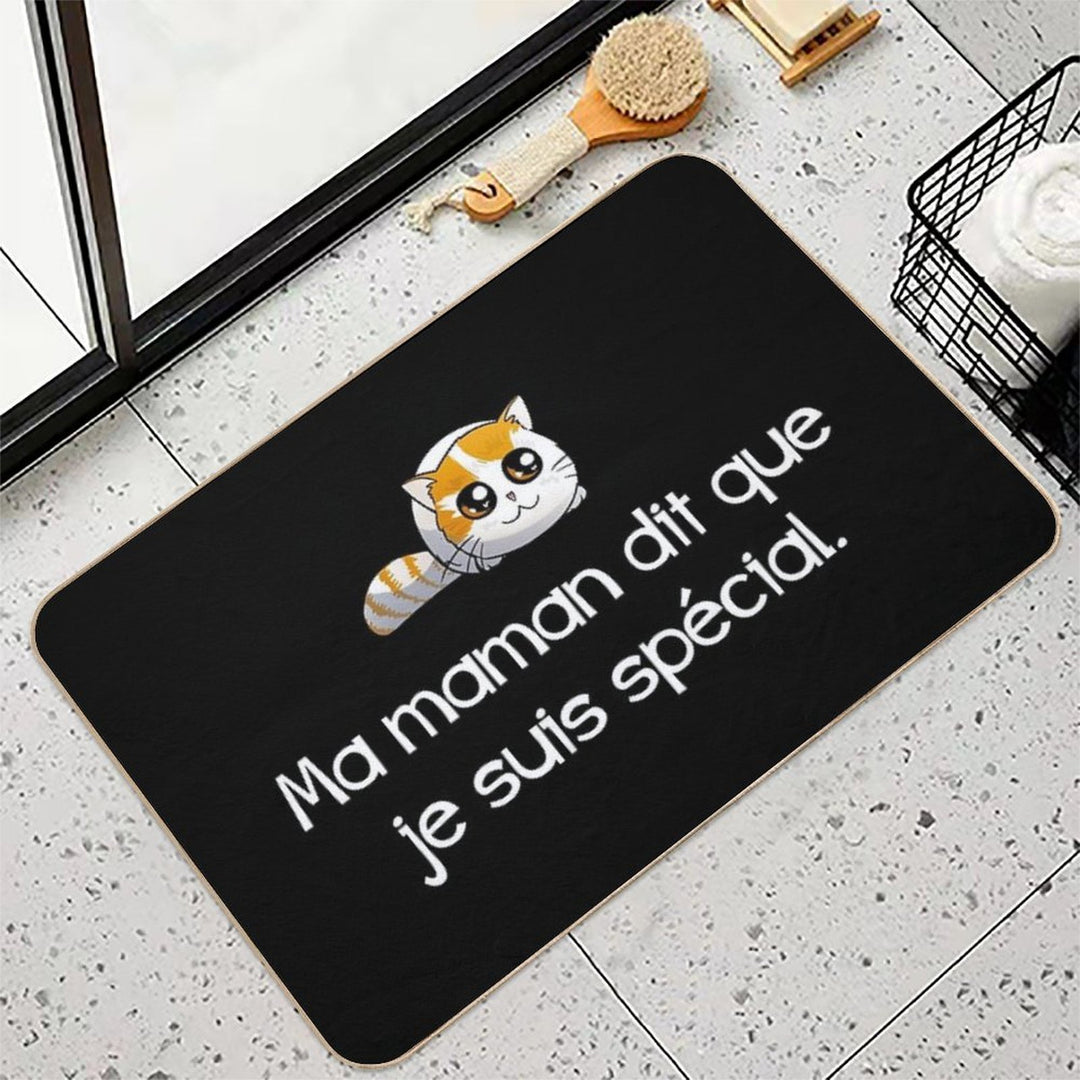 My Mom Says That I Am Special  Absorbent Bath Mat