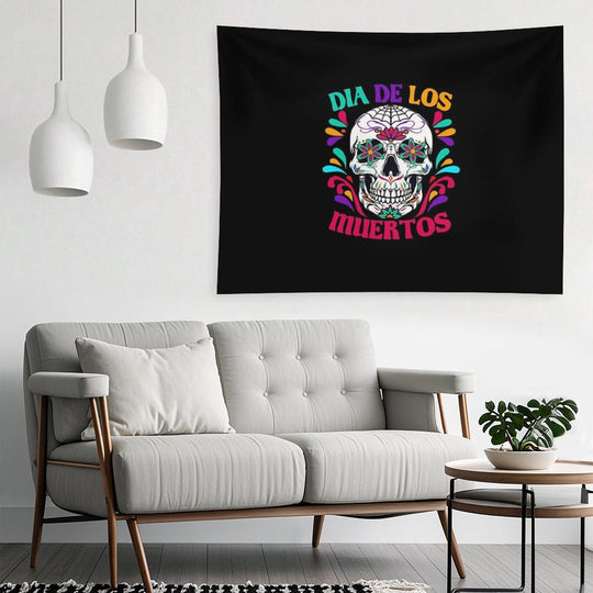 Dia De Los Muertos Tapestry