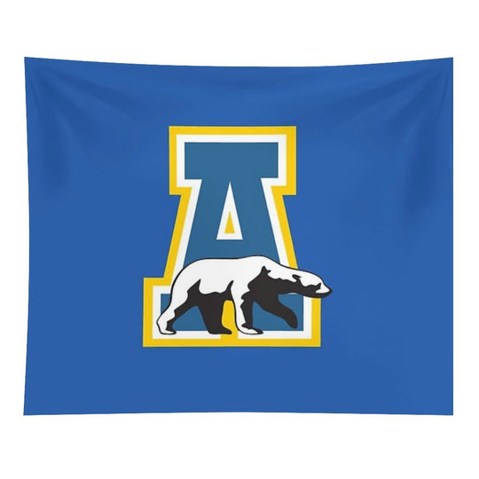 Alaska University Fans Art Tapestry
