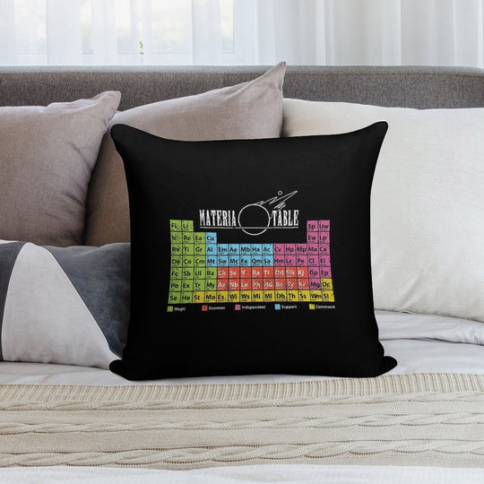 Materia Table Soft Bedroom Essential Throw Pillow