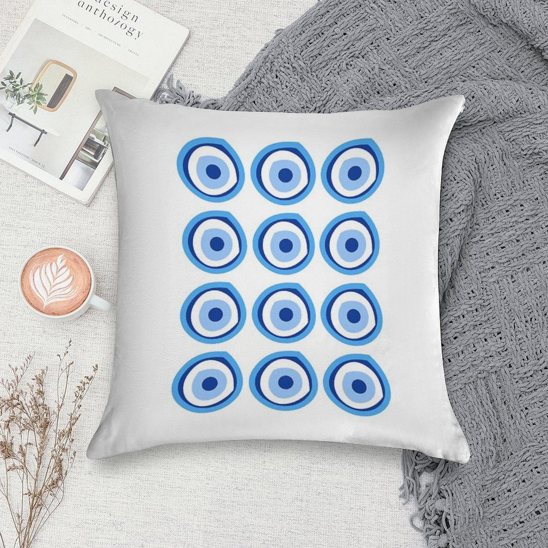 Evil Eye Soft Bedroom Essential Throw Pillow