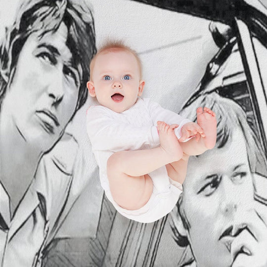 Emergency TV Show Roy And Johnny Comfort Throw Blanket