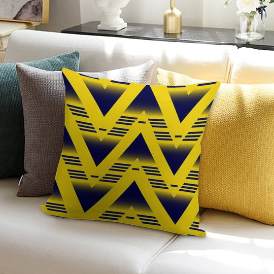 Retro Gooners Soft Shrink-Resistant Throw Pillow