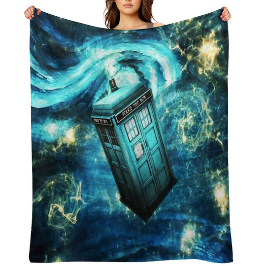 The Starry Night Compact Throw Blanket